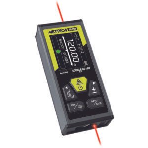 DISTANZIOMETRO LASER Metrica ALU 60+60m