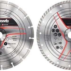 Set 2 Dischi Diamantati KWB by EINHELL 230mm