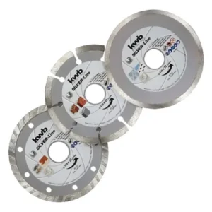Set 3 Dischi Diamantati KWB By EINHELL 115MM