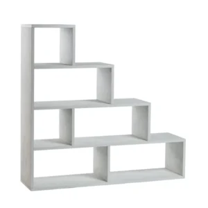Libreria 6 Scomparti Ossido Bianco144x150x38