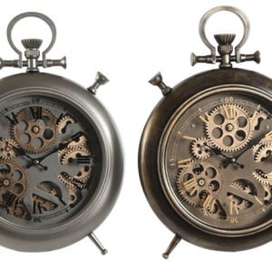 OROLOGIO DA TAVOLO in ferro 29 x 40