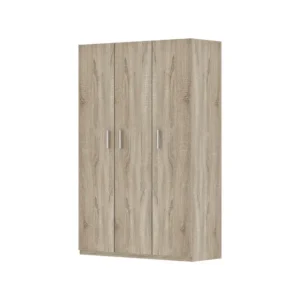 Armadio Contenitore 3 Ante in Rovere 120x47x190