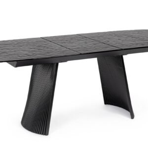 Tavolo All Oliver Vetro 180-220x90x75