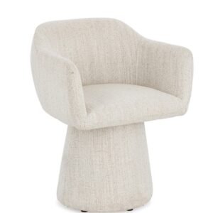 Poltroncina girevole LOTTIE Ghiaccio