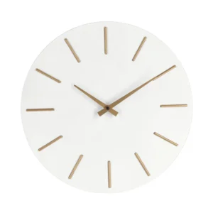 Orologio Time Line Bianco 40cm