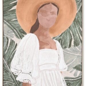 Quadro Tela "Chica Sombrero" 103x4,3x143