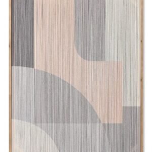 Quadro Tessile "Armonia Astratta" 80x120