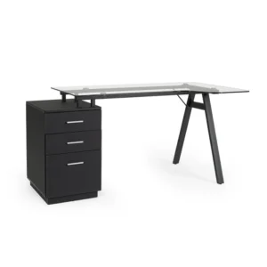 Scrivania Charlie BIZZOTTO Nera 150,5x80x75