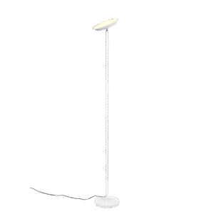 Lampada da Terra SPECTRE Bianca