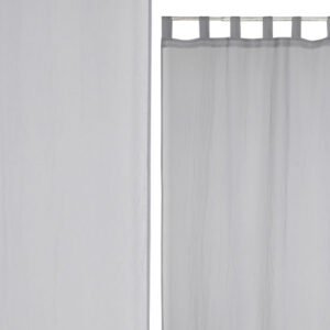 Tenda Cotone Poliestere Grigio Chiaro 140x2x260