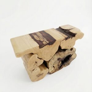 Consolle in legno di Tamarindo Naturale 120x40x77