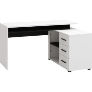 Scrivania Arhimed Bianca 137,5x101x76