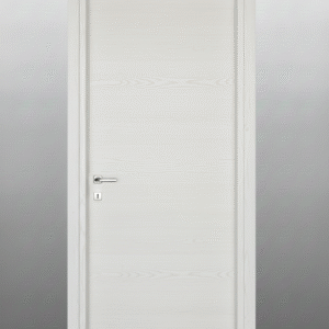 Porta MDF Frassino Bianco