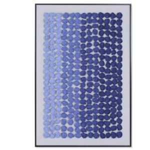 Quadro Cartapesta Azzurro 80x5x120